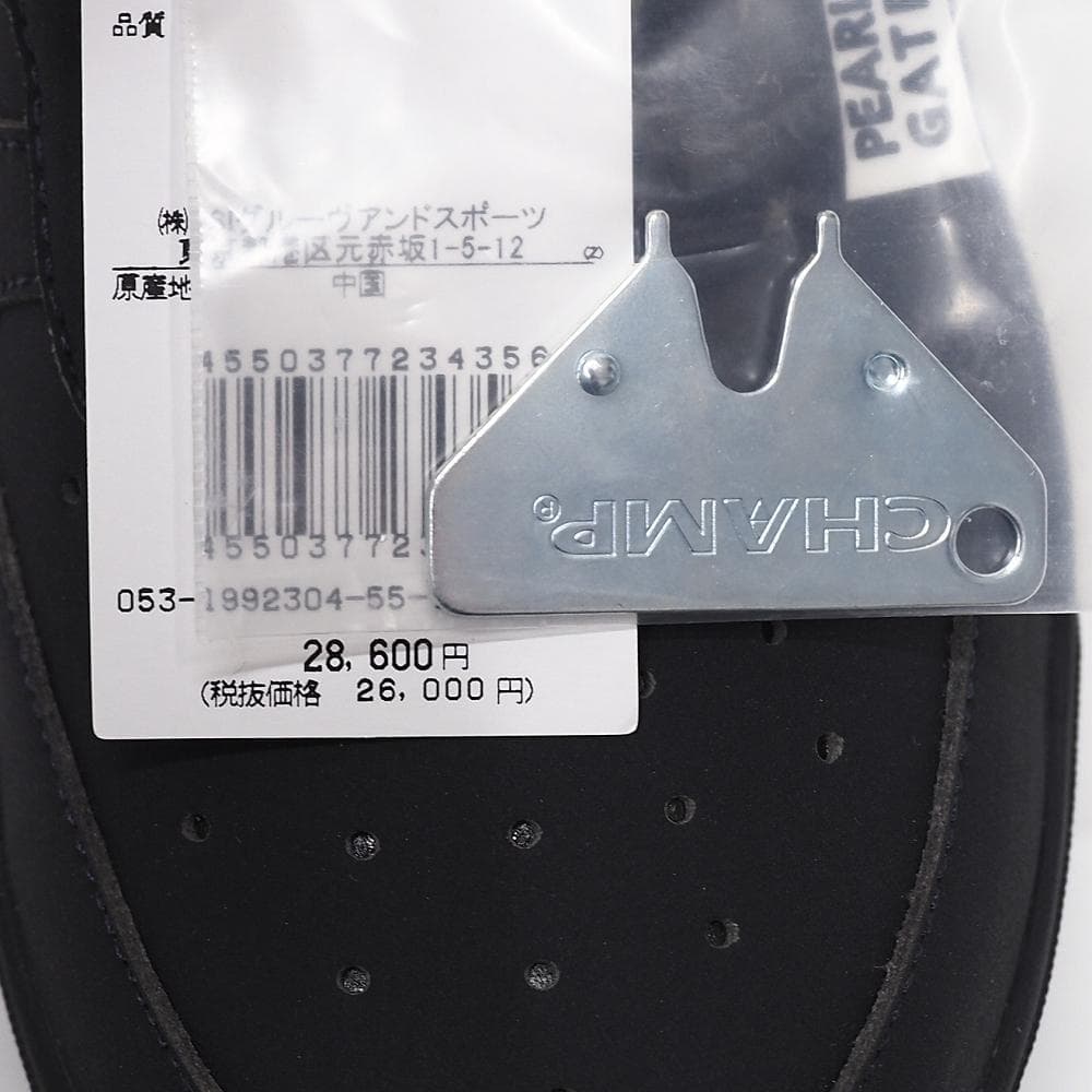 L06133 新品 PEARLY GATES ゴルフシューズ：23cm 紺