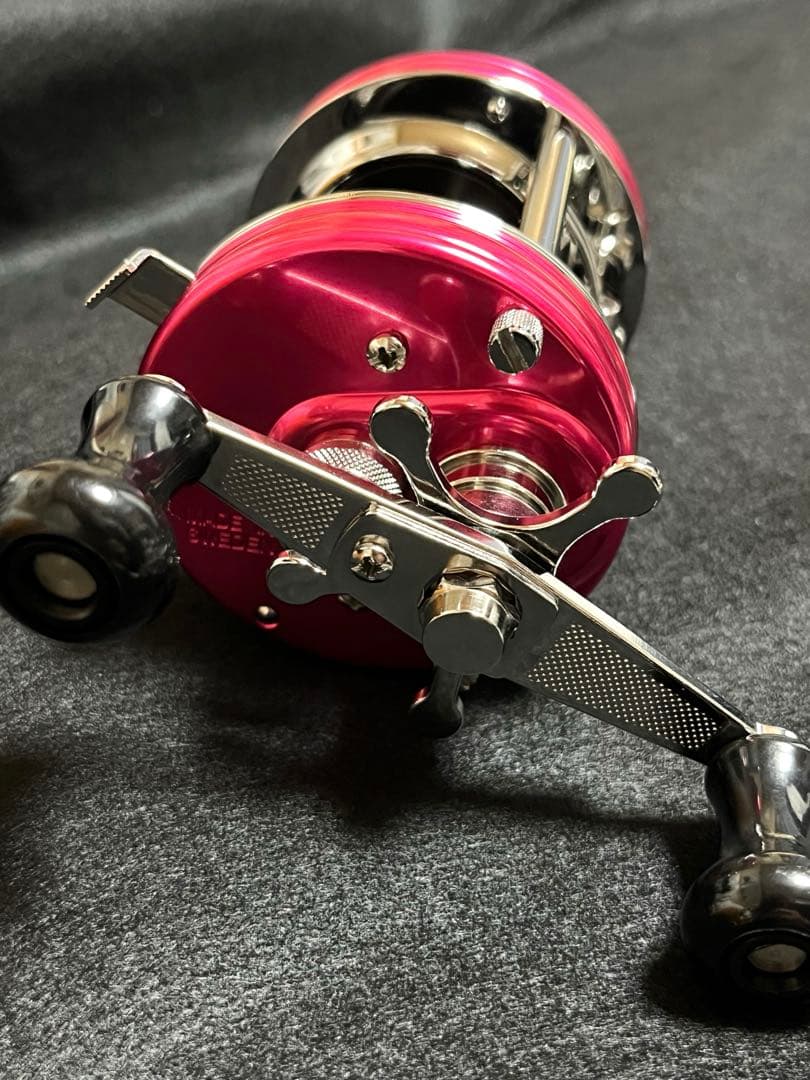 アブガルシア6500 csロケット　ピンク