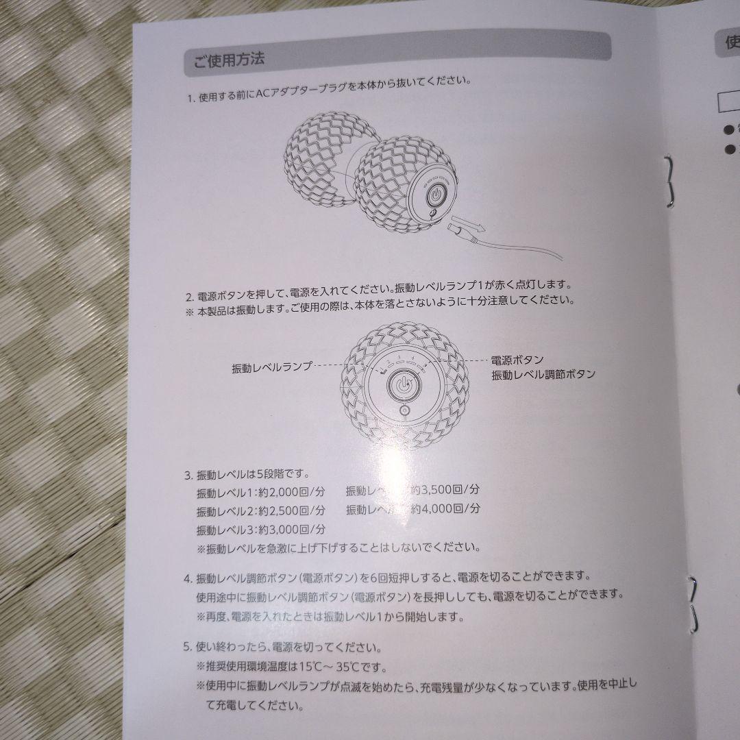 シェイプツインボール STB-100 黒 ACアダプター付き