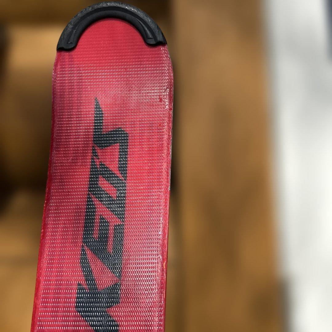 ナカツ　オガサカKS SA 155 スキー板 赤