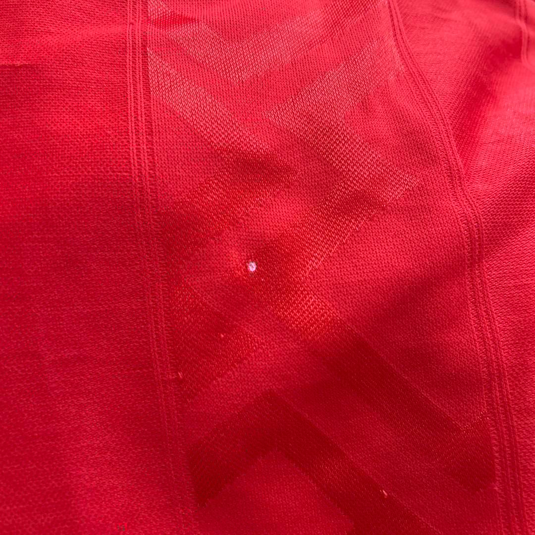 ACミラン　サッカーユニフォーム Lotto 赤黒　96-97