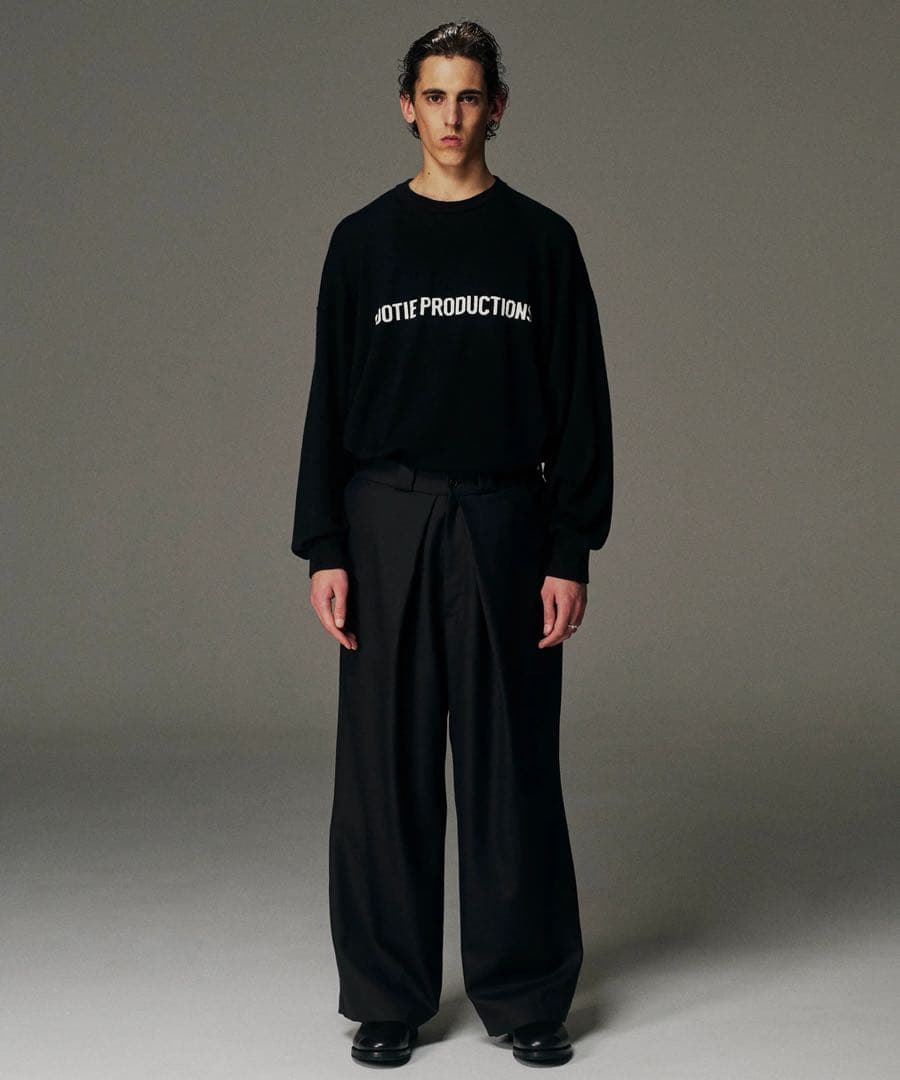 Kj着 Intarsia Crew Sweater / cootie 25aw