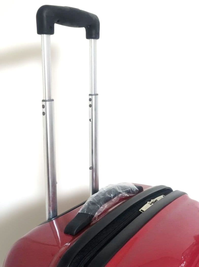 TITAN キャリーカート 4輪 レッド