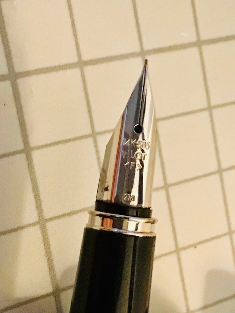 パイロット万年筆　平蒔絵　漆　七宝　字幅F