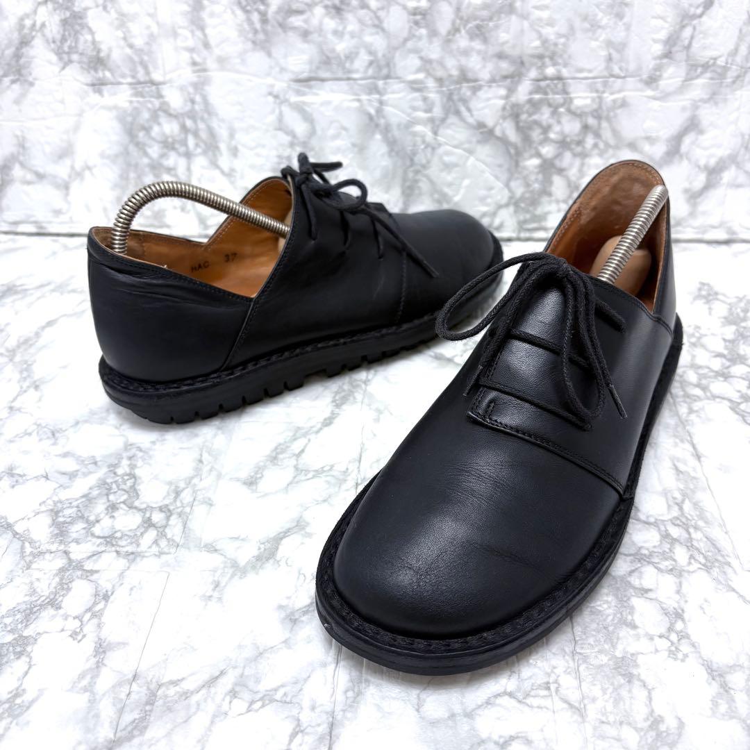 トリッペン 37 HAFERL ハーフェル レースアップ レザー 革靴 ブラック