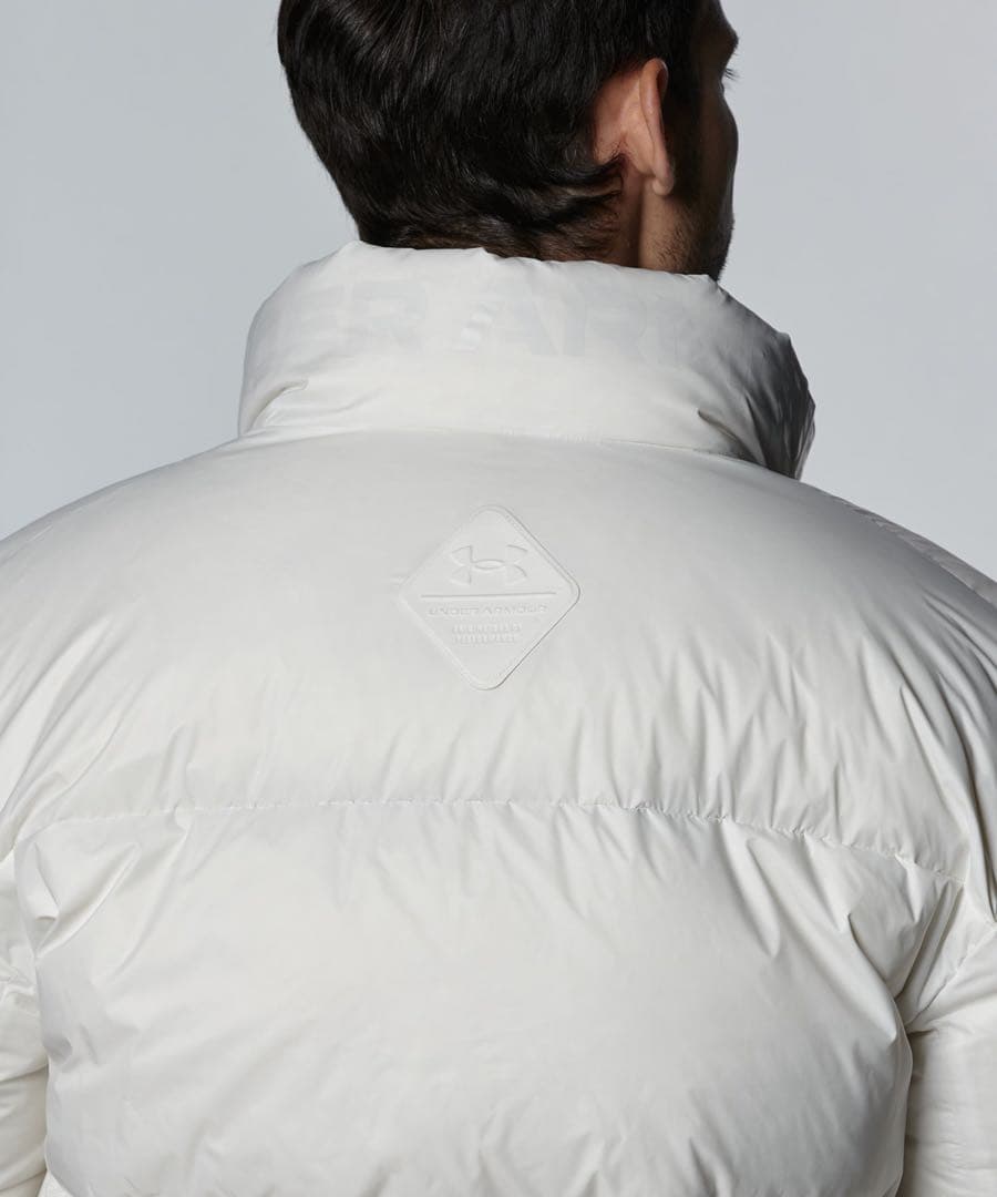 みろく品　UAコールドギアインフラレッド ダウン パッファージャケットトレ