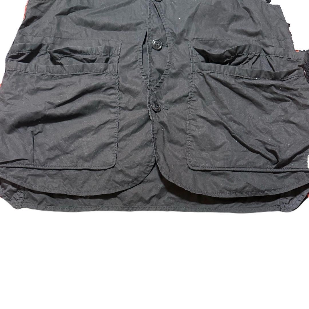 SASSAFRAS Whole Hole Vest Lサイズ 黒