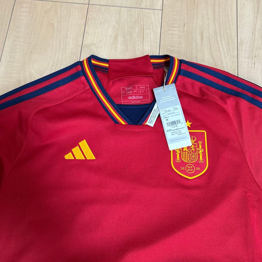 新品　スペイン代表 ホームレプリカユニフォーム　M 定価12100円