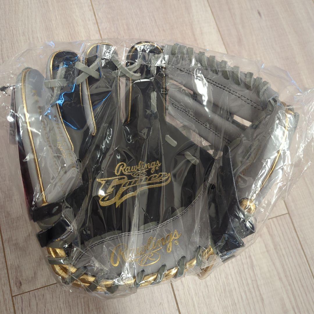 Rawlings 硬式グローブ トレーニンググラブ　ブラックグレー