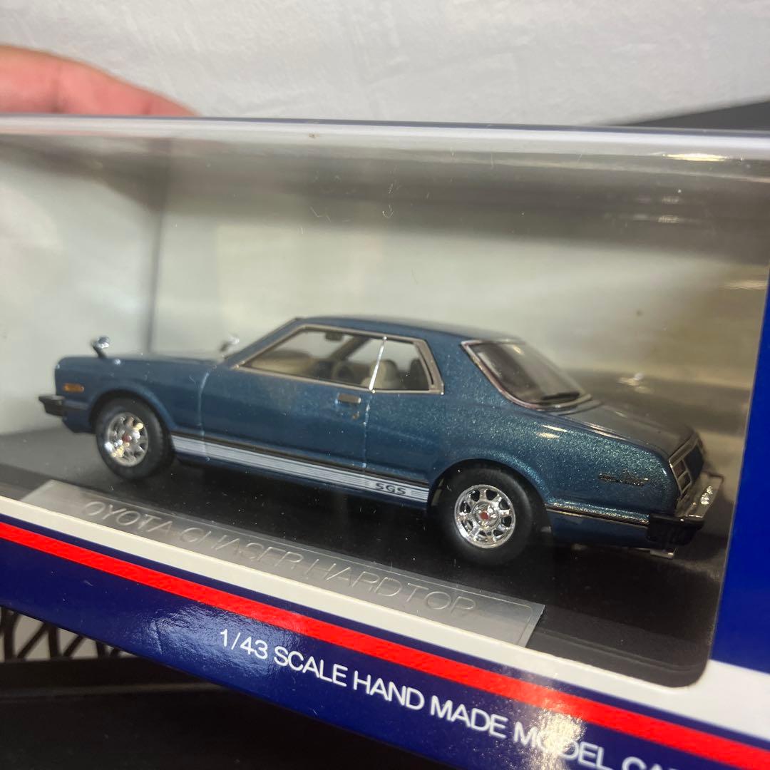 ハイストーリー トヨタ チェイサー SGS 1978 ミニカー 1/43 ブルー