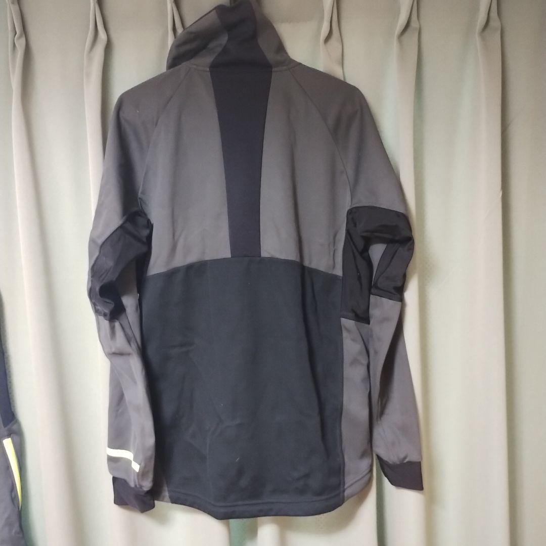 だんくん、phenix orcashellメンズジャージ グレー/ブラック