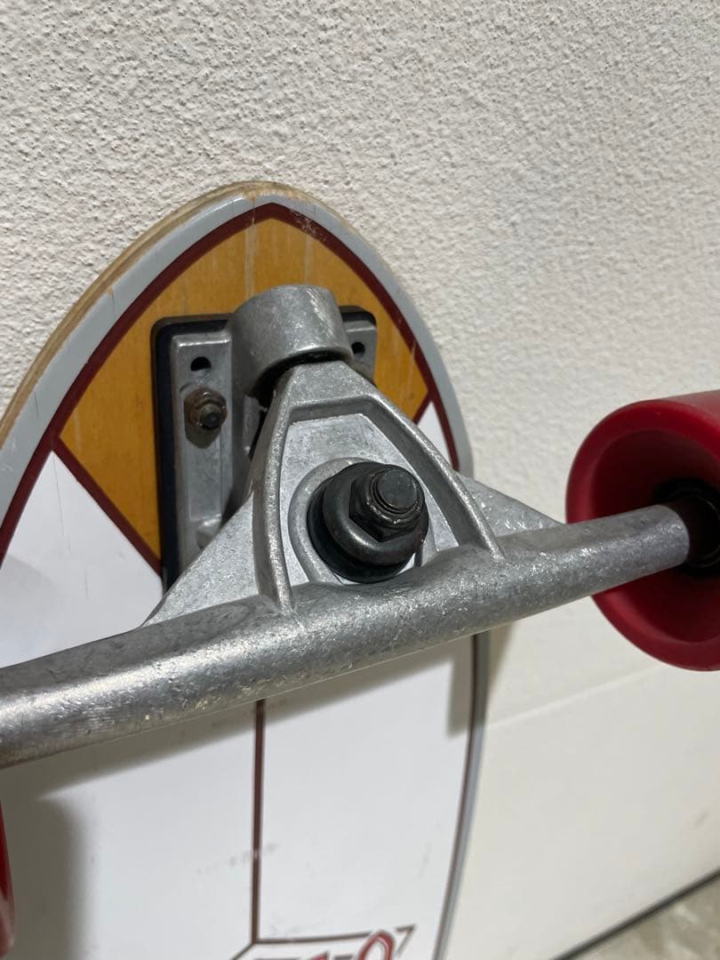 【STELLA 】ステラ　ピンテールロングボード ホワイト/レッド　ハワイ