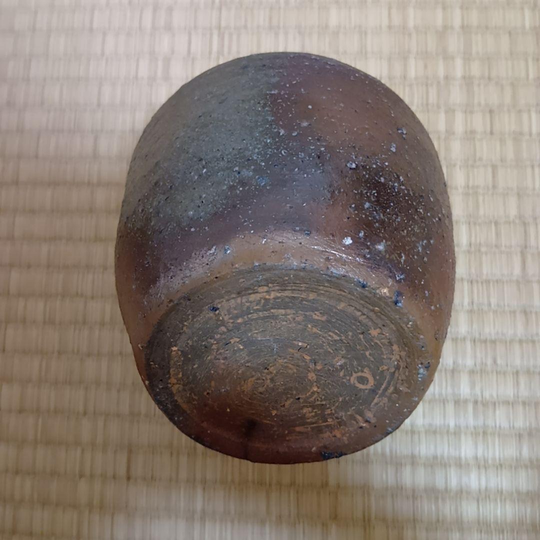骨董品　茶道具　備前焼茶入　備前焼　肩衝茶入　美品　茶入　工芸品
