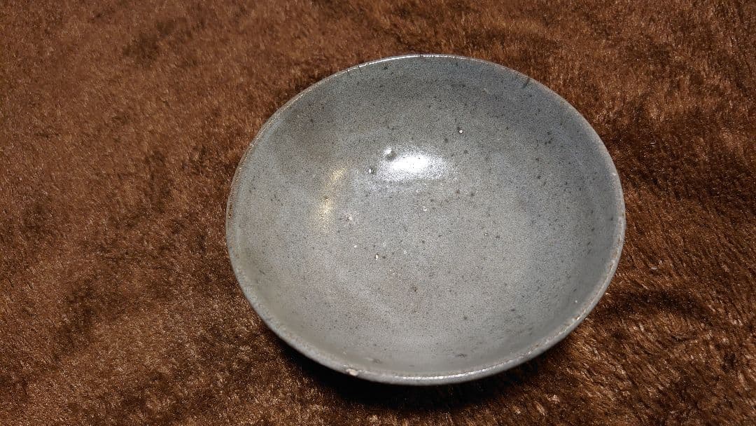 古玩　李朝　珠洲焼　古珠洲　盃　猪口　蔵出し　１客