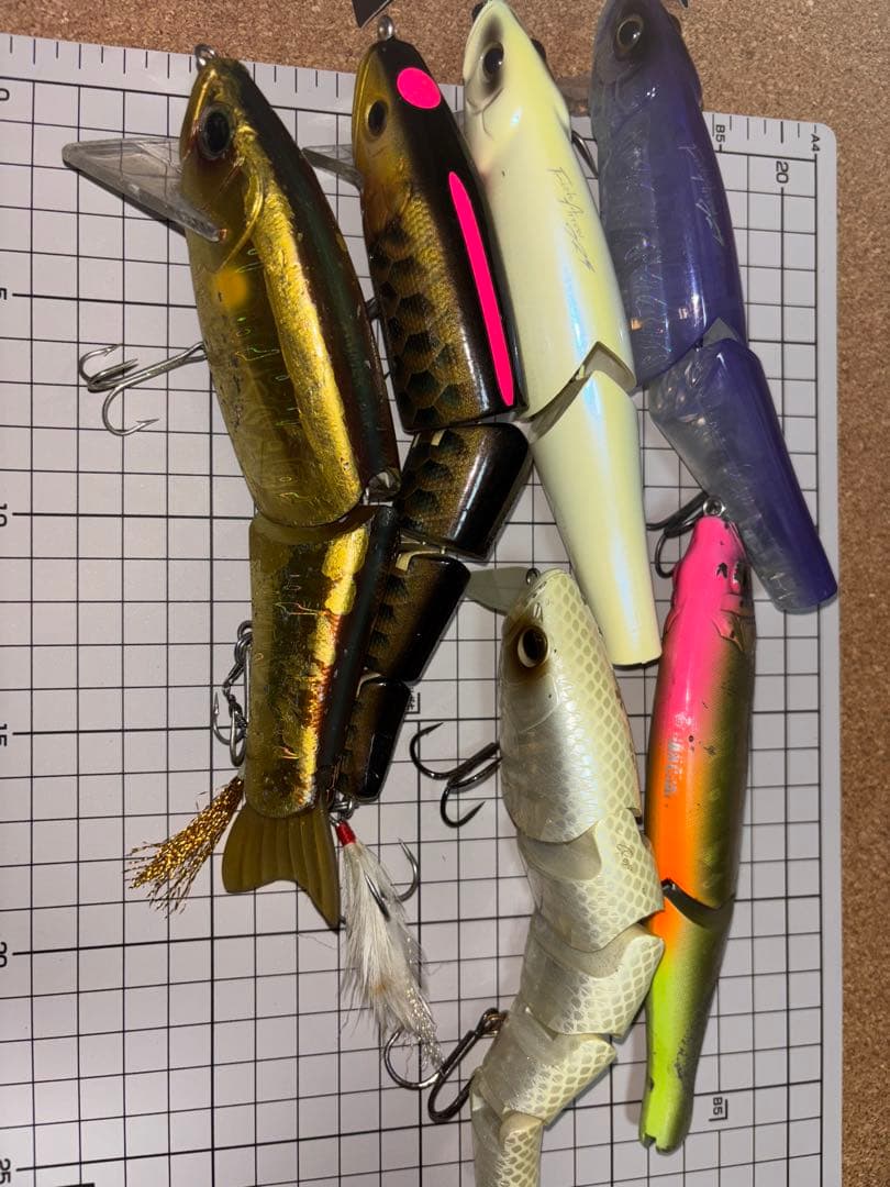 BIGベイトルアー　フィッシュアロー ライザージャック　６点