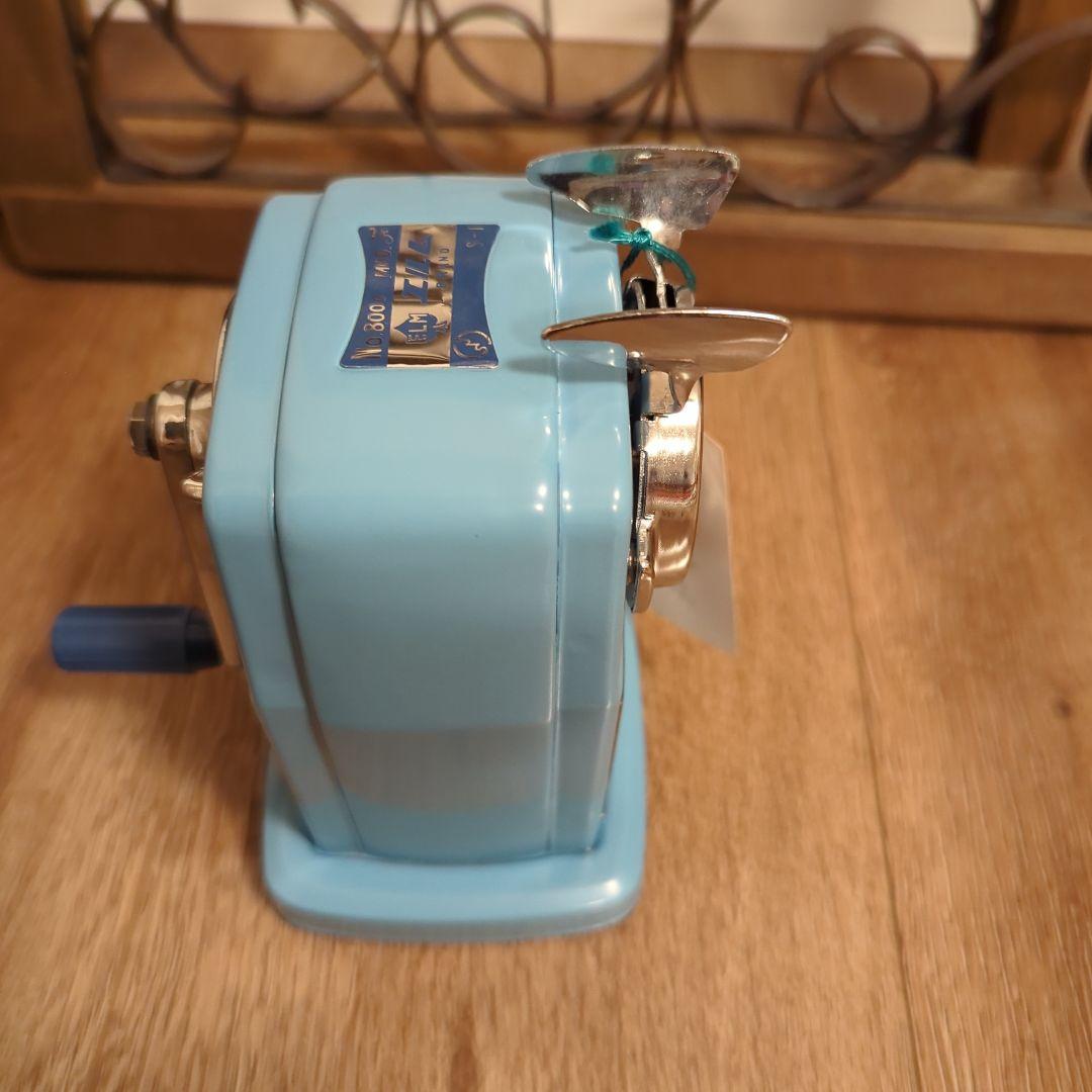 エルム⚪鉛筆削り⚪空色【新品●未使用品】【アンティーク】【希少】