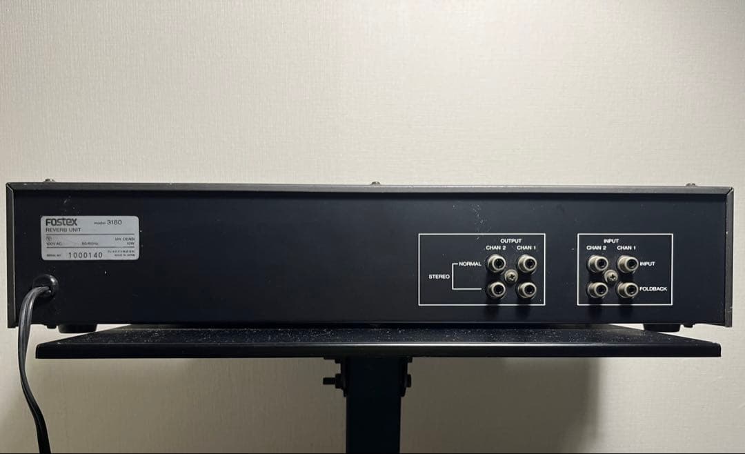 【ヴィンテージ】FOSTEX REVERB UNIT3180 スプリングリバーブ