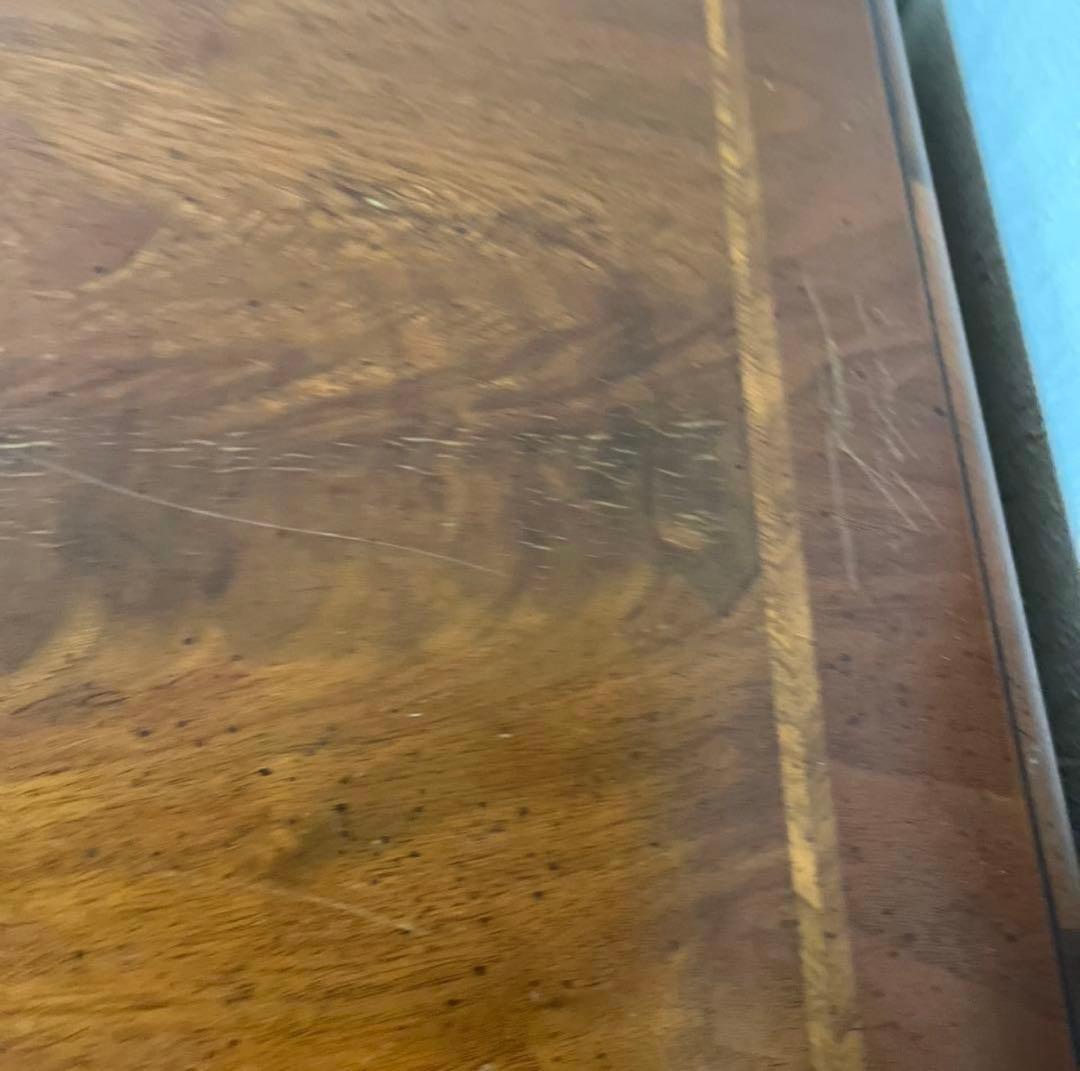 英国アンティーク　木製チェスト　ウォルナット