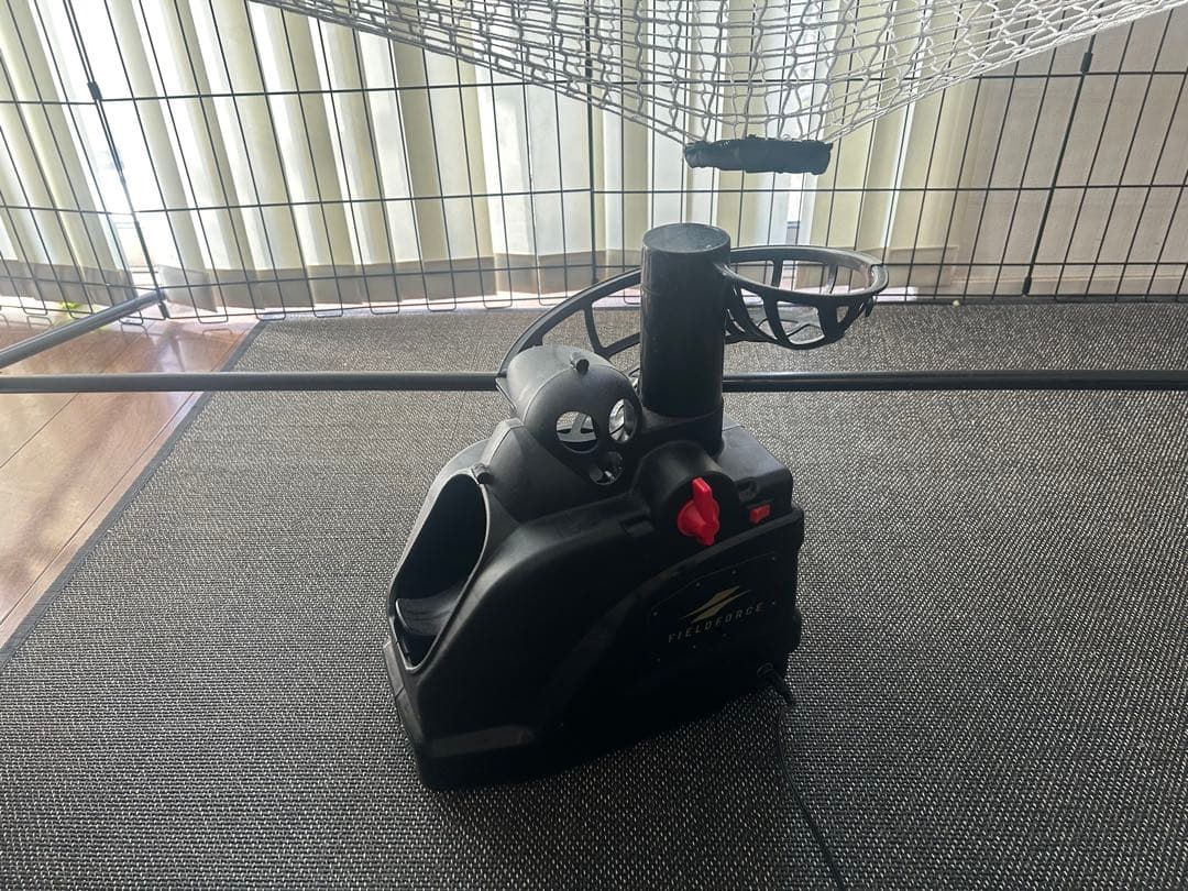 フィールドフォース　別売コード付き　オートリターンフロントトスマシン ネット付