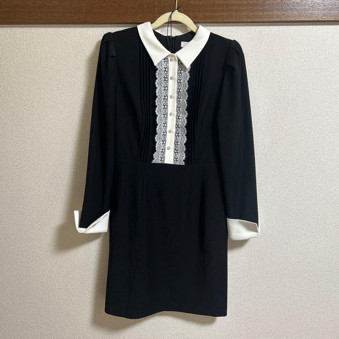 ワンピース Her lip to Odette Lace Mini Dress