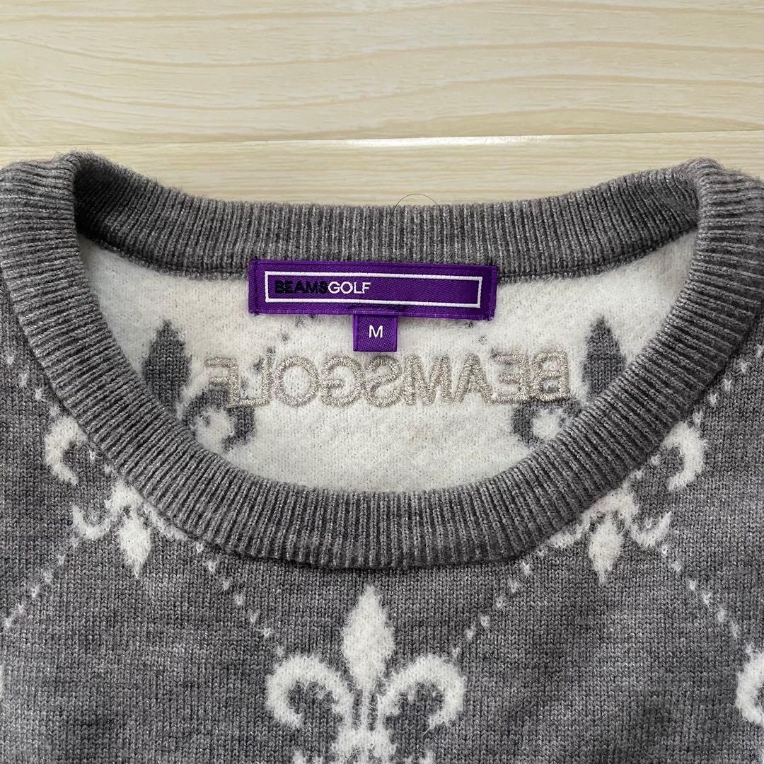 美品✨BEAMSゴルフウェア　トレーナーMサイズ