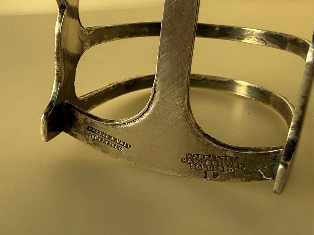 トーストラック　WALKER & HALL. 1954年　シルバープレート