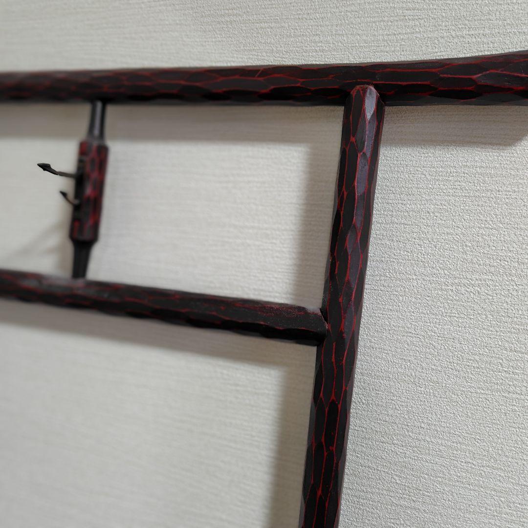 衣桁 彫刻模様付き　着物掛け　 ※関西までの引き取り可能なら値段変更可能！