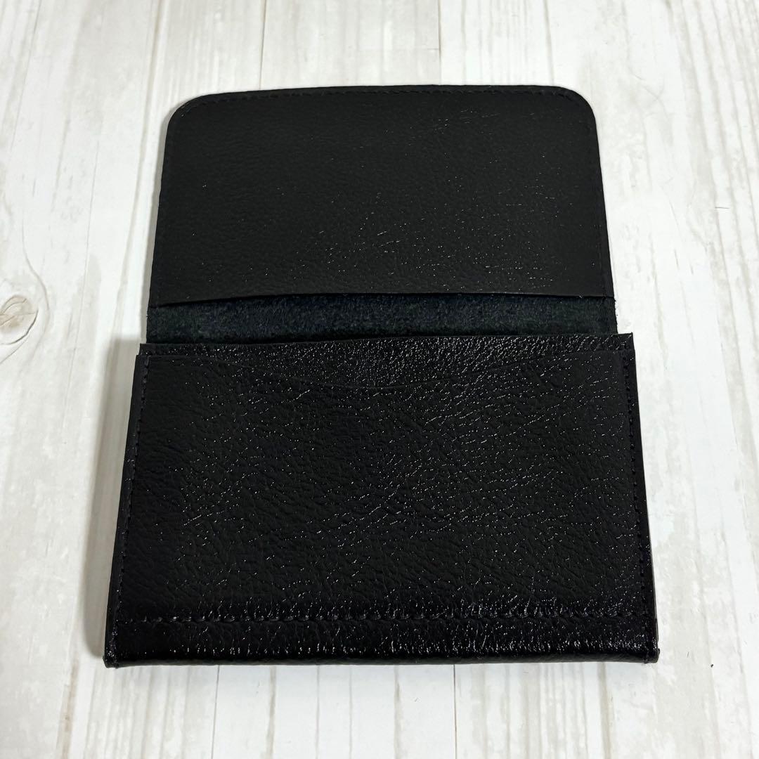 新品未使用 イルビゾンテ ILBISONTE 名刺入れ カードケース 牛革