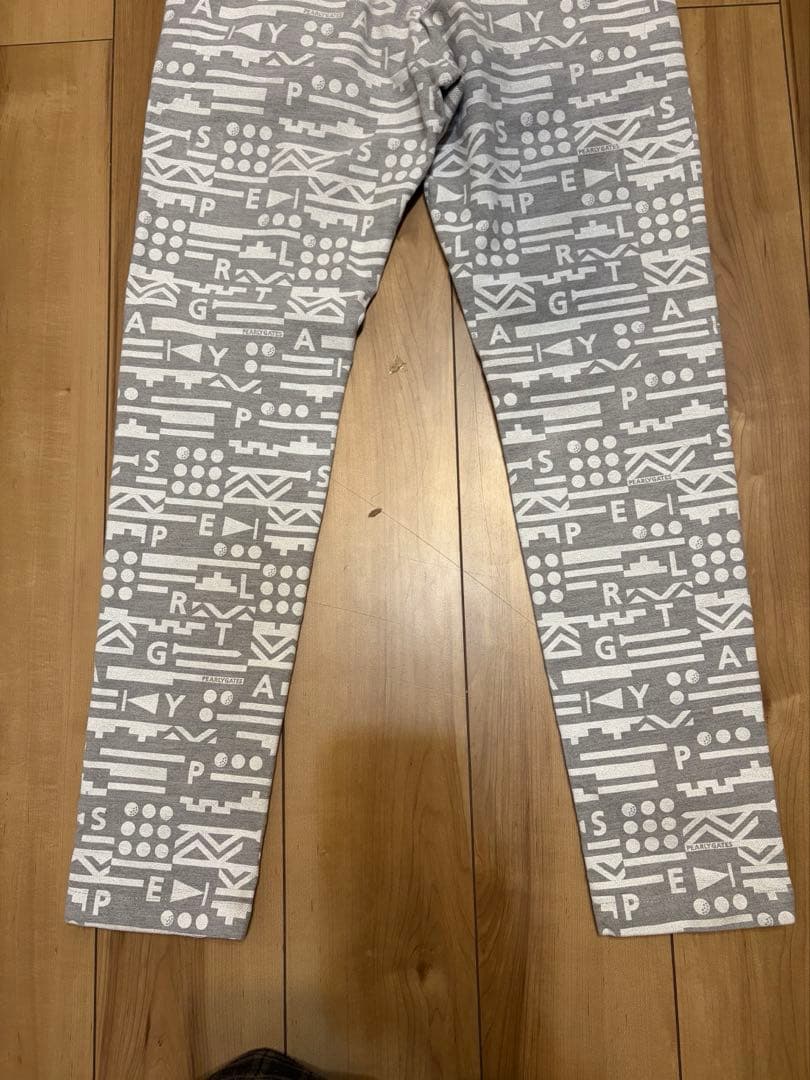 冬用　PEARLY GATES（パーリーゲイツ）総柄ストレッチスリムパンツ