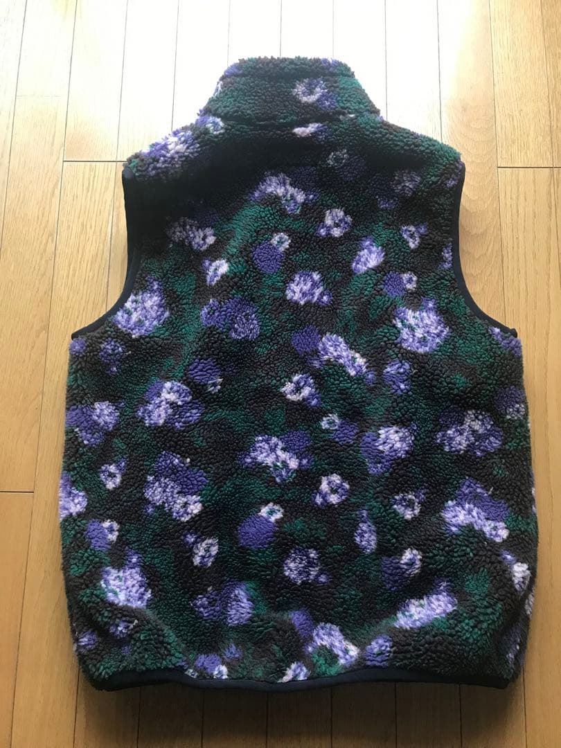 トップス GX1000 SHERPA VEST / FLORAL