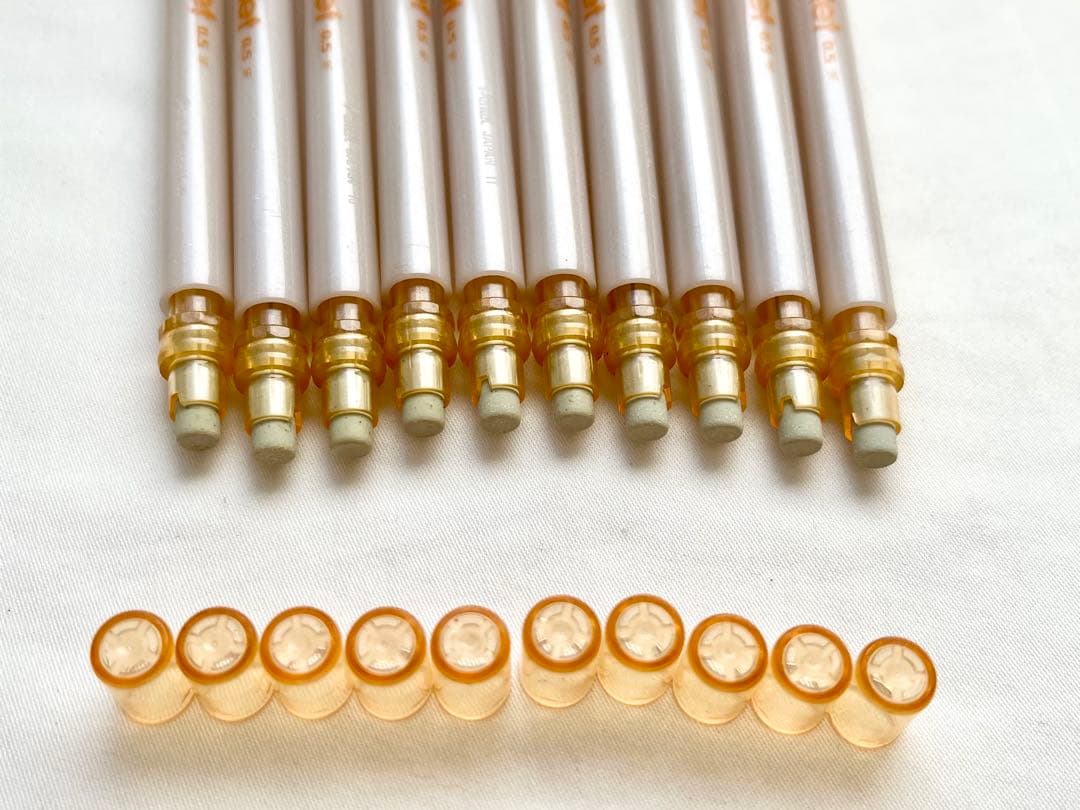 ぺんてる Caplet キャップレット シャープペン 32本パール廃盤品