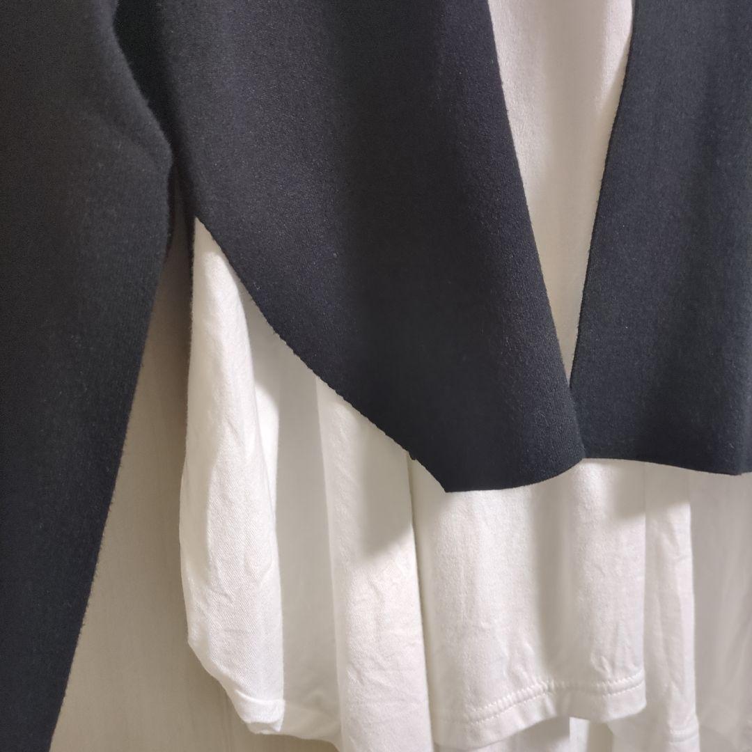 ENFOLD 　DOUBLEFACE CARDIGAN　38