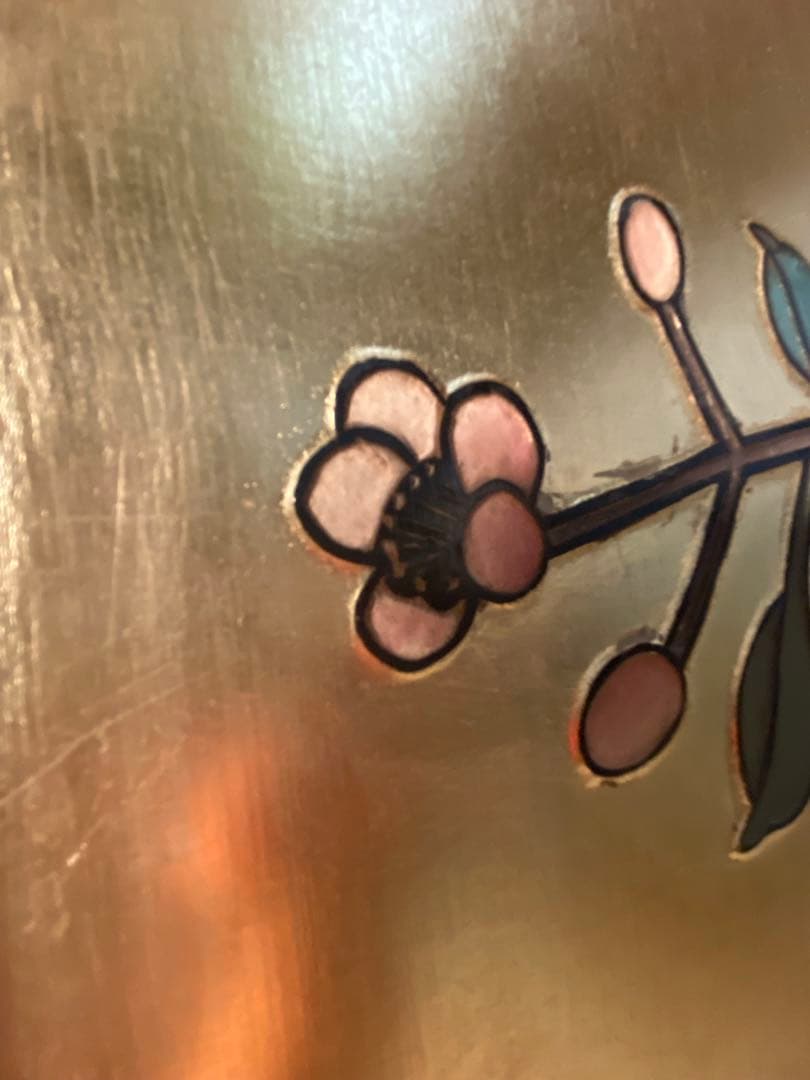 2802❣️ 中国　金屏風　アンティーク