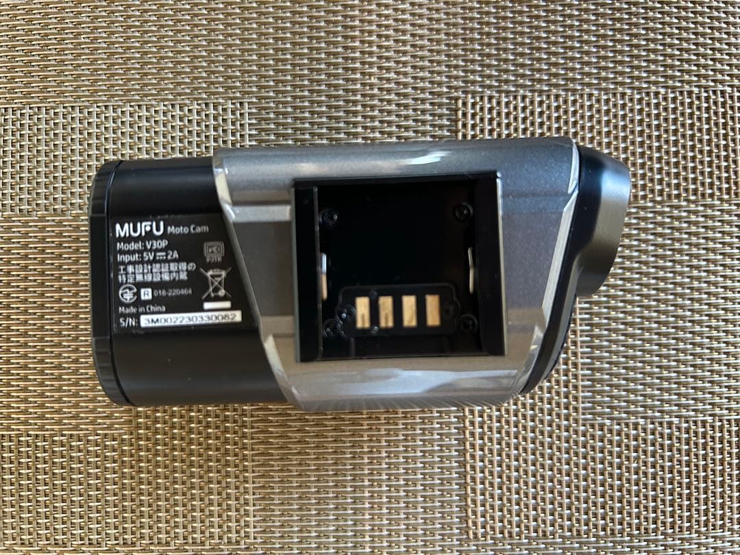 MUFU V30P バイクヘルメット装着型ドライブレコーダー