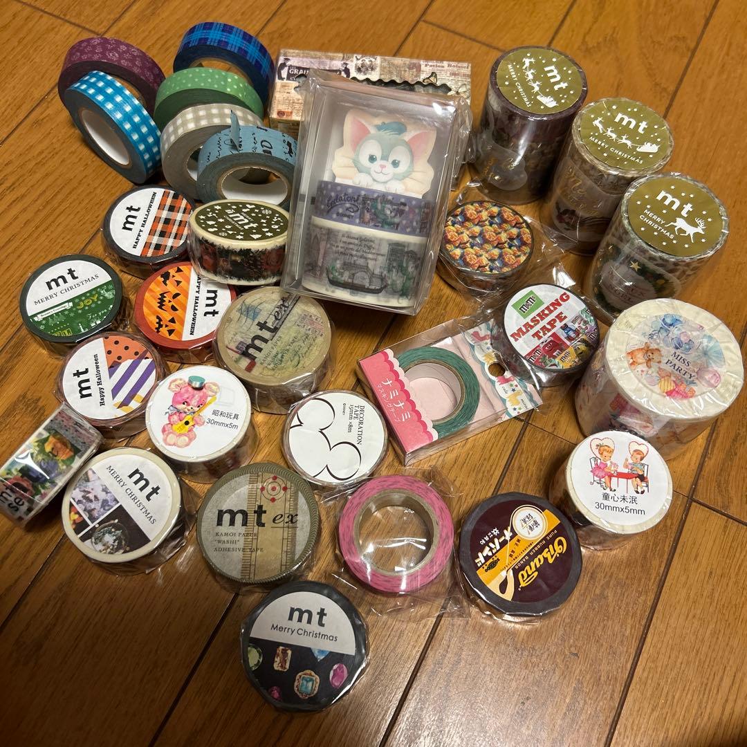 マスキングテープまとめ売り★新品未使用品⭐️紙モノ大量
