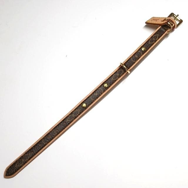 美品 ルイヴィトン 首輪 カラー 小型犬 M58072 コリエバクスターPM①