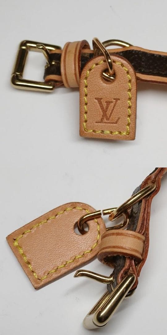 美品 ルイヴィトン 首輪 カラー 小型犬 M58072 コリエバクスターPM①
