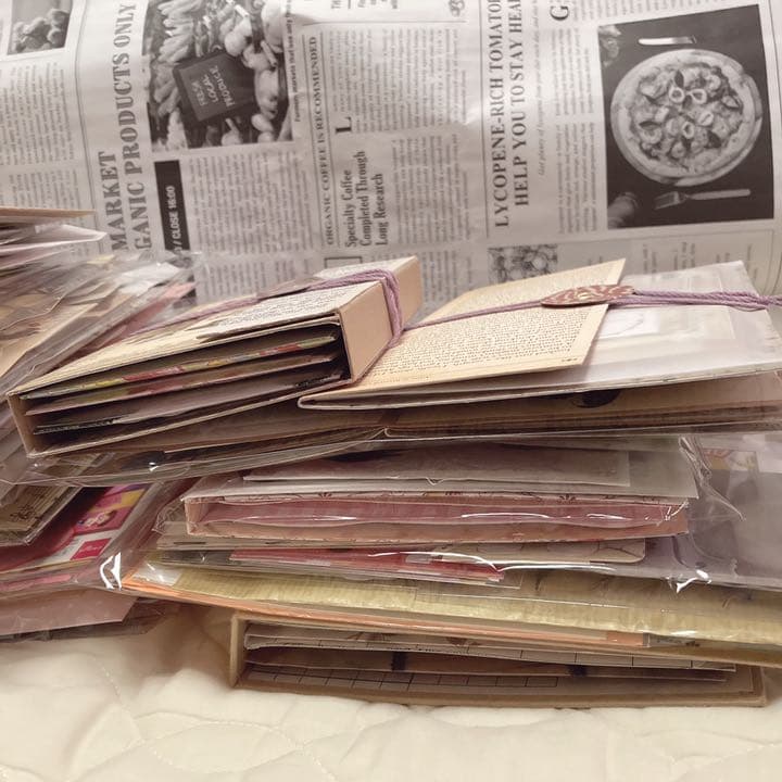 コラージュ素材 紙モノ まとめ売り