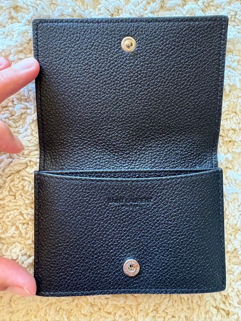 サンローラン(SAINT LAURENT)ブラック名刺入れ