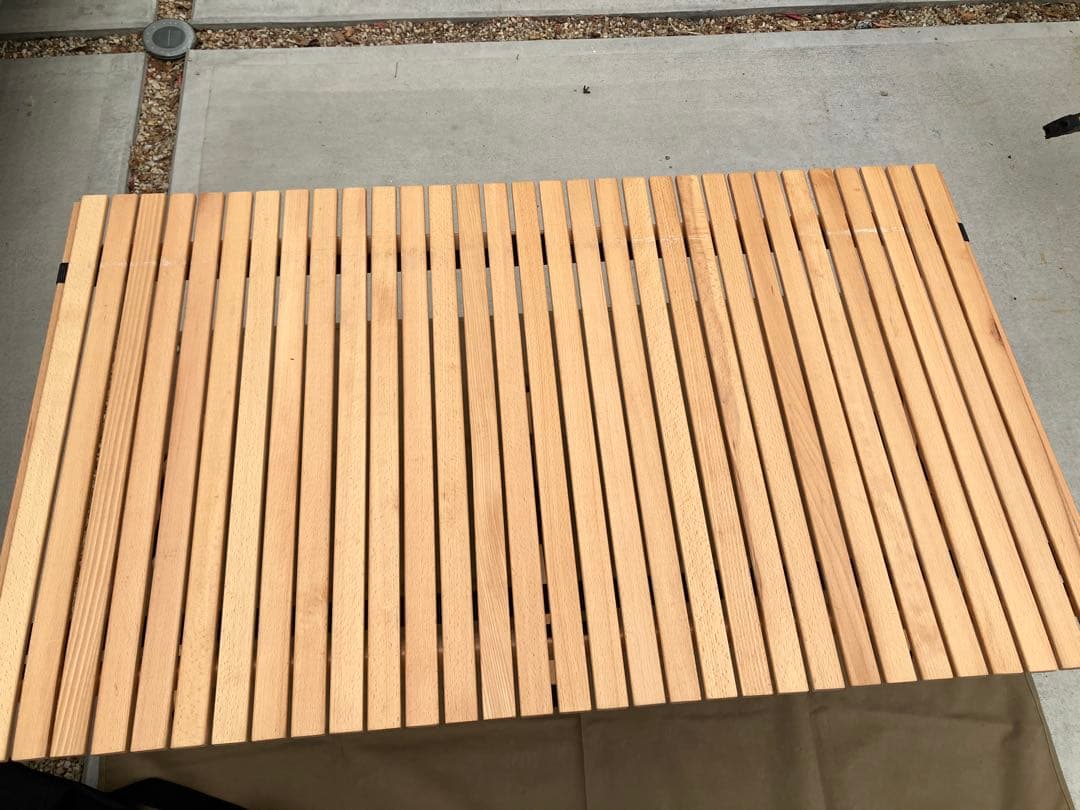 ウッドロールテーブル　フィールドア　120cmサイズ