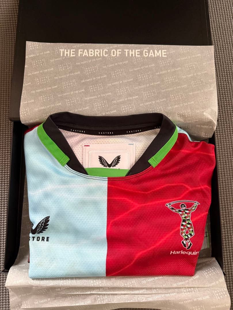 【実使用】ラグビーイングランド代表マーカススミス直筆サイン入りジャージ