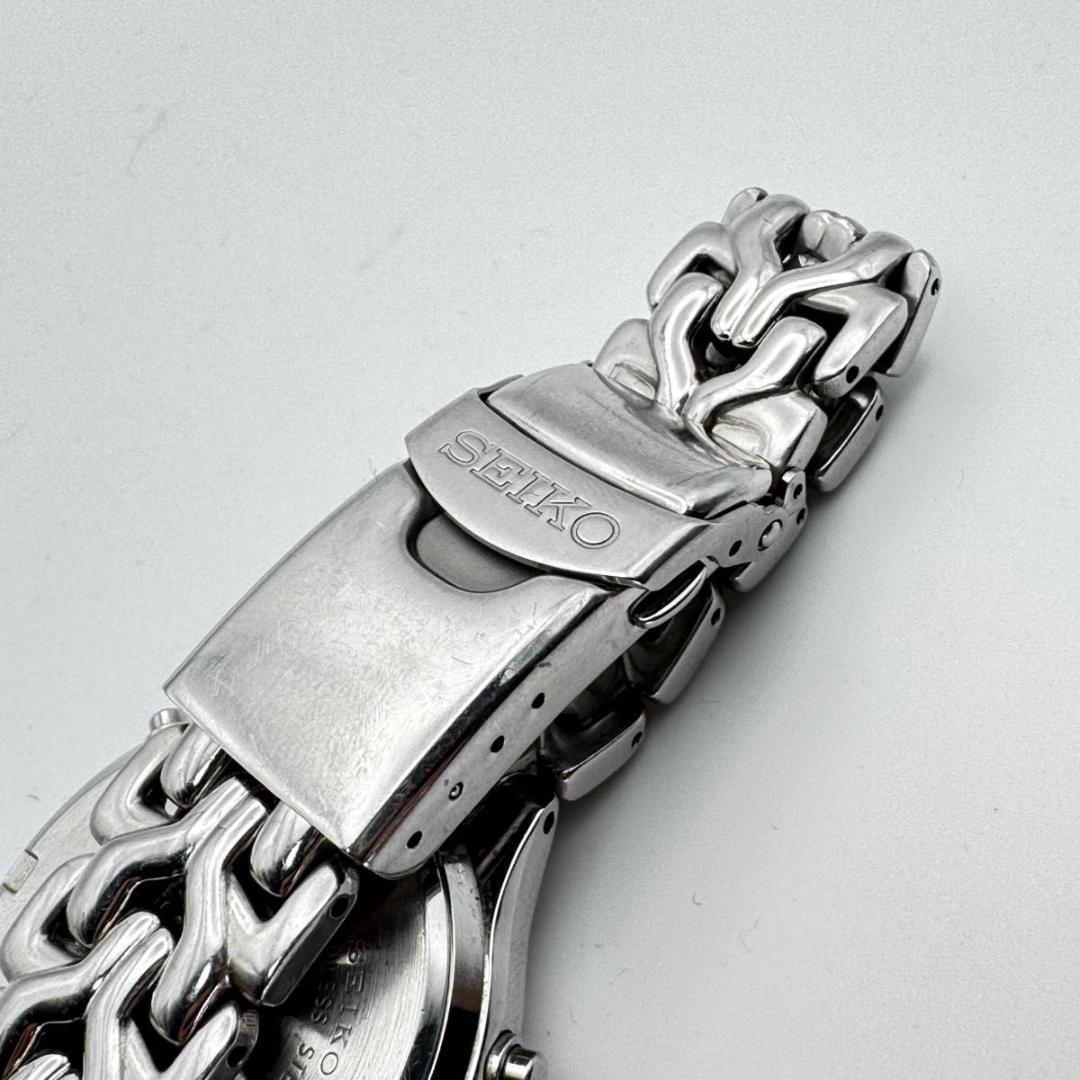 SEIKO セイコー メタルバンド シルバー デジアナ アラーム 腕時計