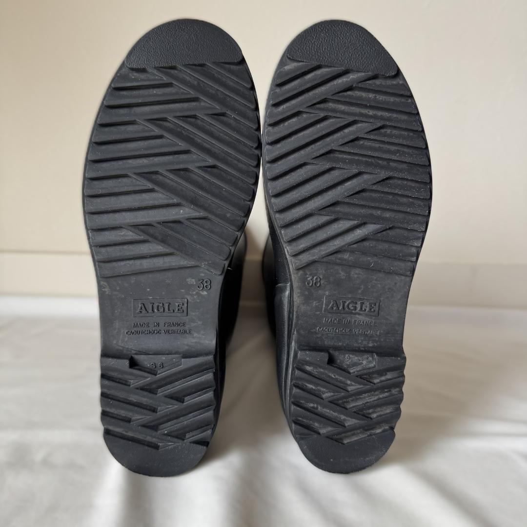 エーグル　シャンタベル/ロング/ラバーブーツ/長靴/レインブーツ/ブラック