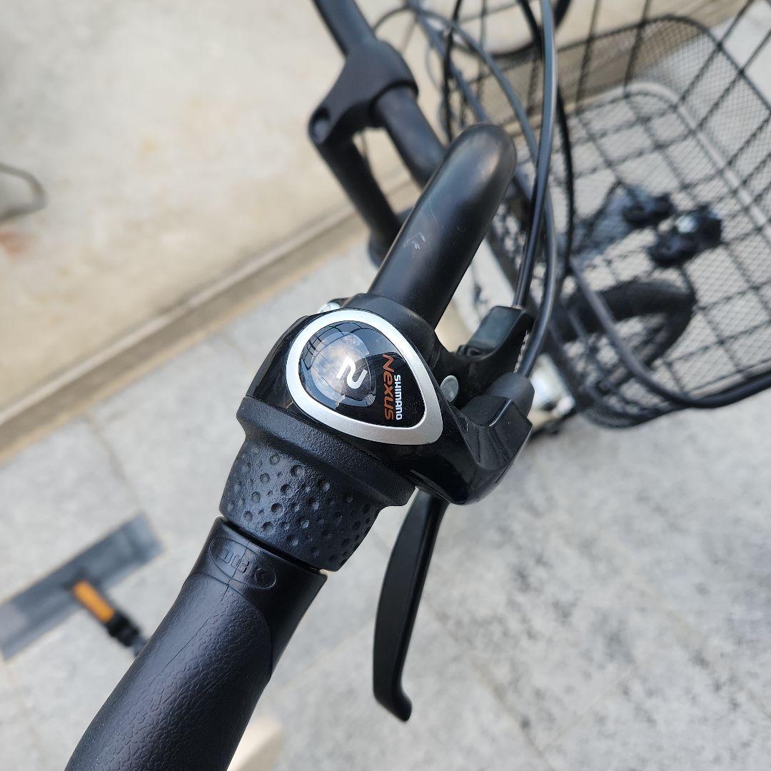 シティサイクル チャイルドシート付き クリーム色　サイクルベースあさひ　福岡市