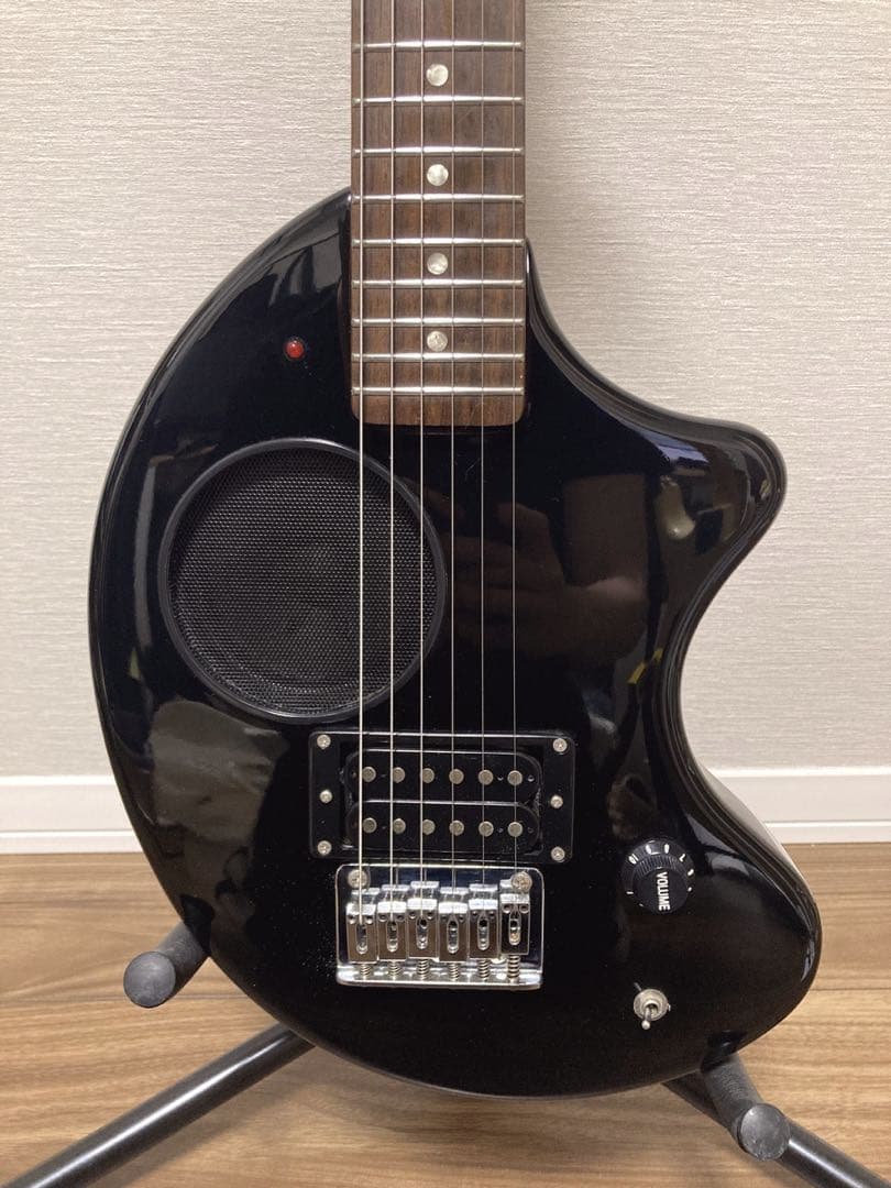 超美品 FERNANDES ZO-3 黒 イヤホンジャック付USBアダプター付き