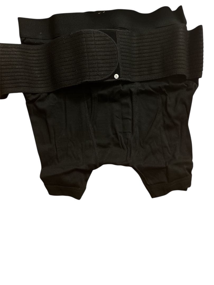 パワーガード ボクサータイプ ブラック Lサイズ