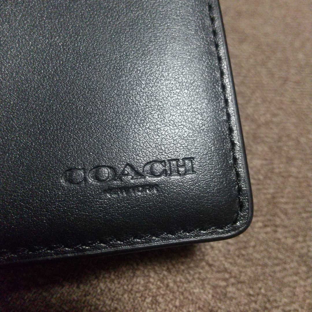 COACH ブラック 名刺入れ 定期入れ