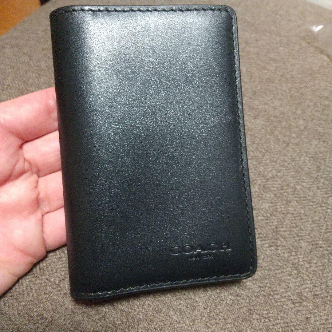 COACH ブラック 名刺入れ 定期入れ