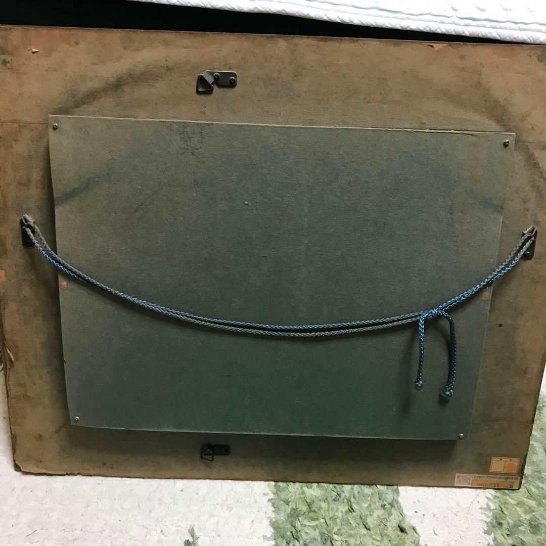 鈴木マサハル　ヴェネツィア風景の油彩額縁