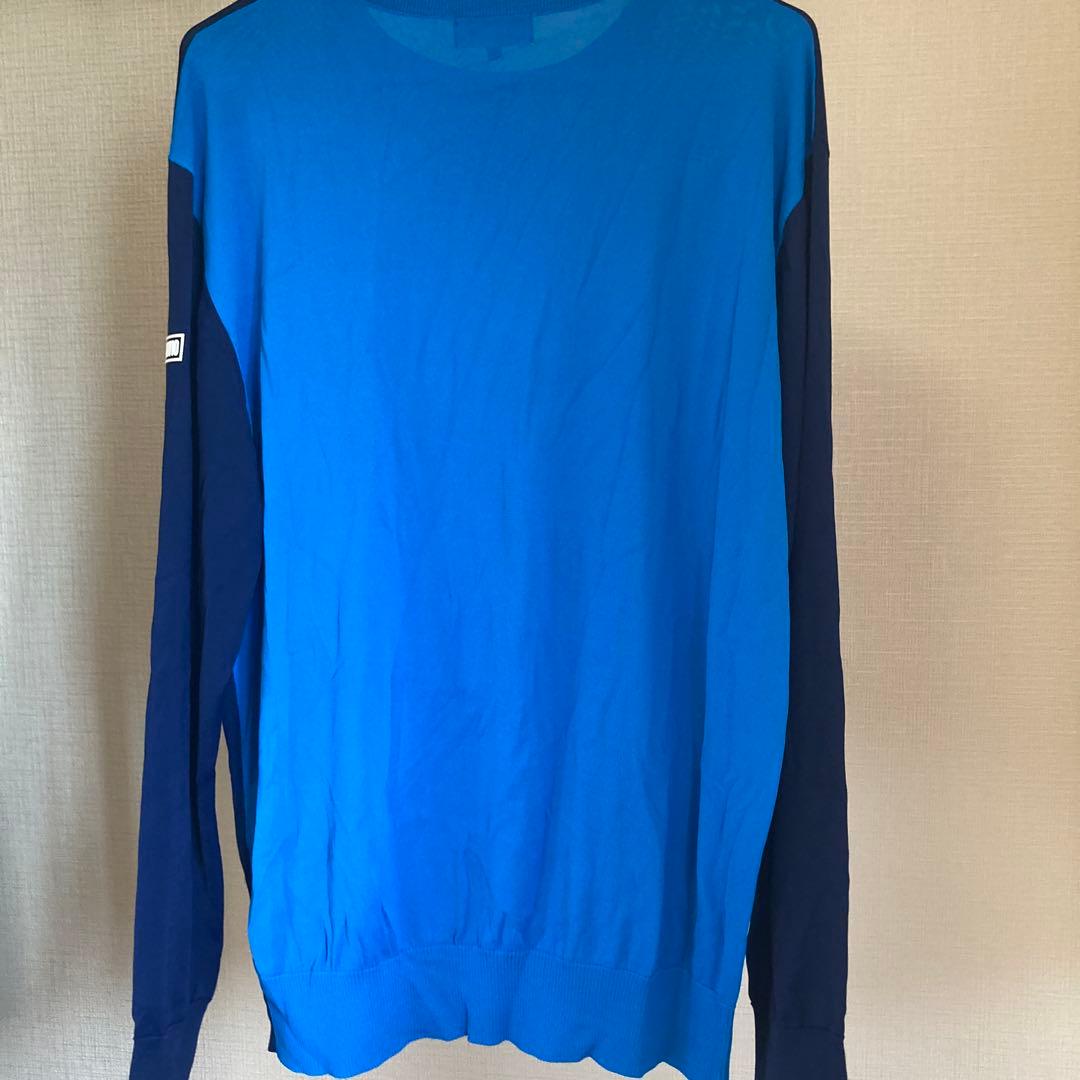 ARCHIVIO ネイビー/ブルー 長袖セーター